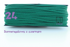 24 szmaragodwy z czarnym