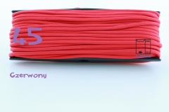 45 czerwony